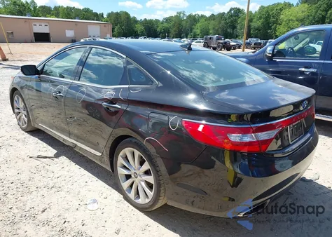 2013 Hyundai Azera z USA, uszkodzony, nr VIN KMHFH4JG9DA297433